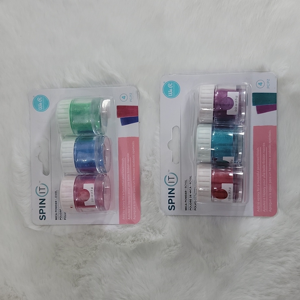 We Are Memory Keepers Pin It Mica Powder Bundle of 6 Mica powders